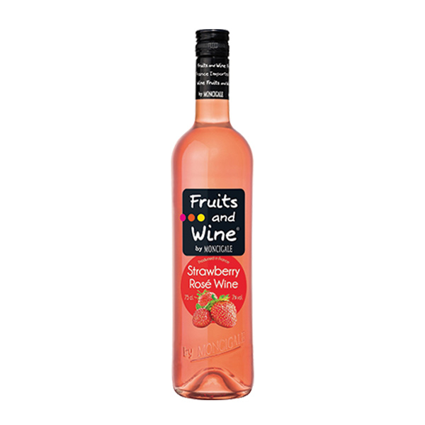 Moncigale Fruits And Wine Strawberry 6/75cl Moncigale Fruits And Wine Strawberry 6/75cl
