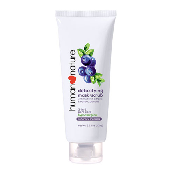 Human Nature Detoxifying Mask + Scrub 100g