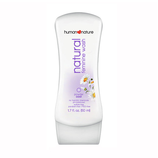 Human Nature Powder Cool Natural Feminine Wash 50ml