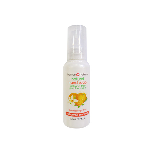 Human Nature Liquid Pocket Soap Energizing Citrus 30x50ml