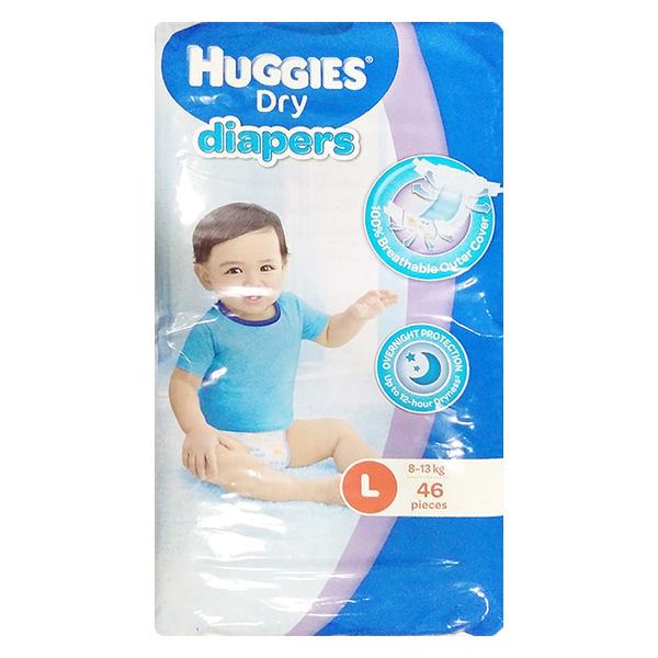 Huggies Dry Jumbo Large 46pcs