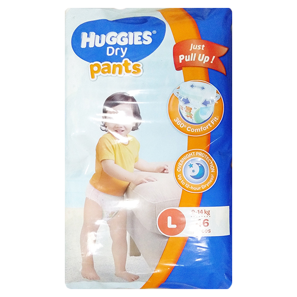 Huggies Dry Pants Large Jumbo 46Pcs