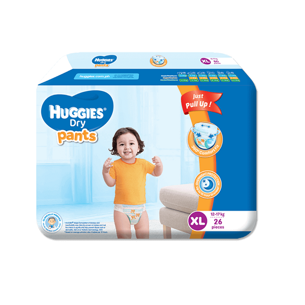 Huggies Dry Pants Extra Large Economy 26Pcs