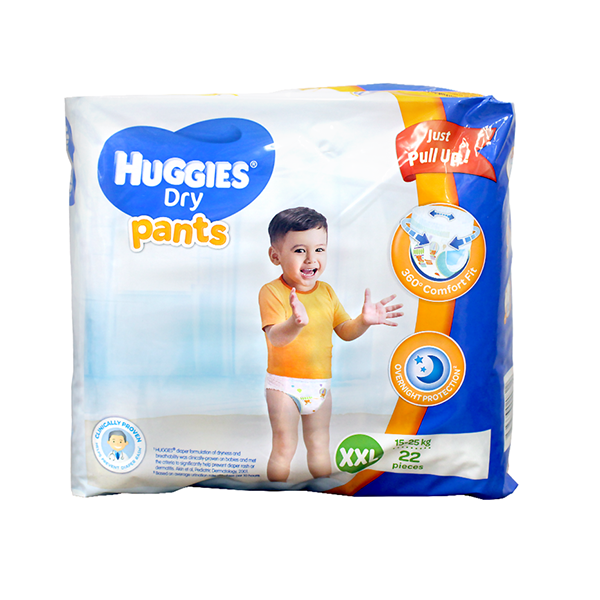 Huggies Dry Pants Economy Xxl 22Pcs