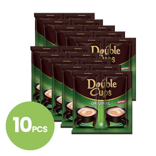 Kopiko Double Cups 33g 10pcs