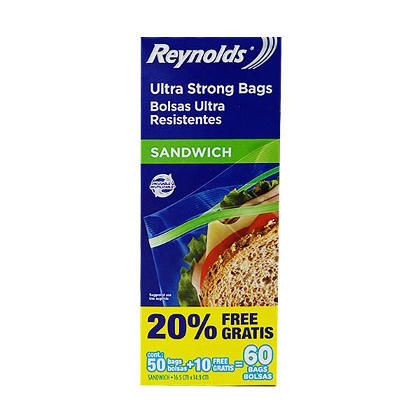 Reynolds Plastic Bag & Wrap Zip Bag Small