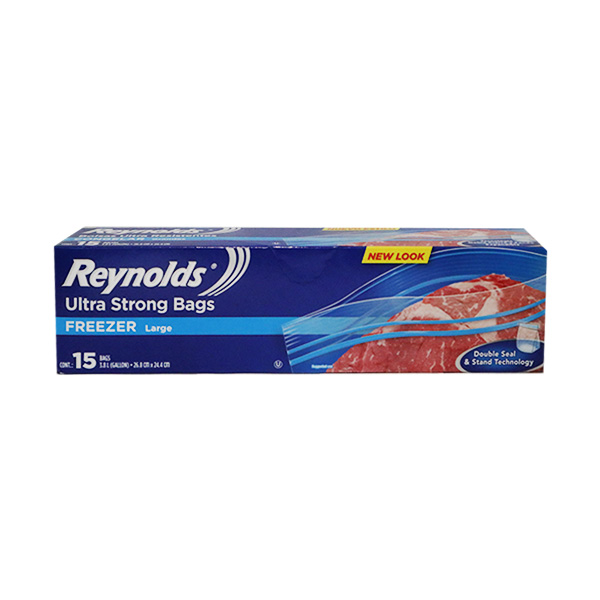 Reynolds Plastic Bag & Wrap Zip Bag Freezer