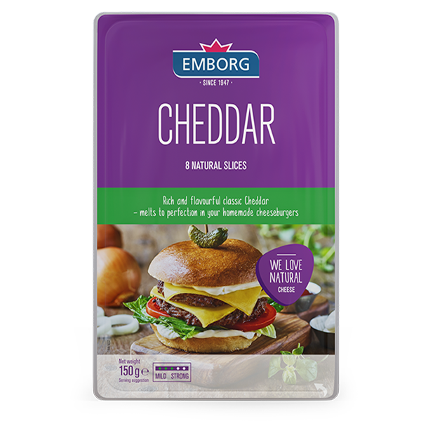 Emborg Cheddar Shredded 200G