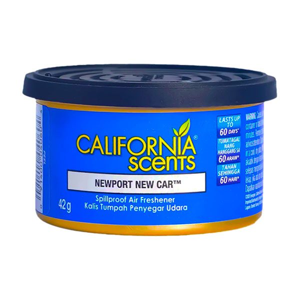 California Scents Spill Proof Can New Port New Car 42g