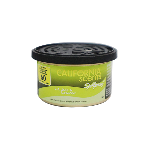California Scents Spill Proof La Jolla Lemon Air Freshener 42g