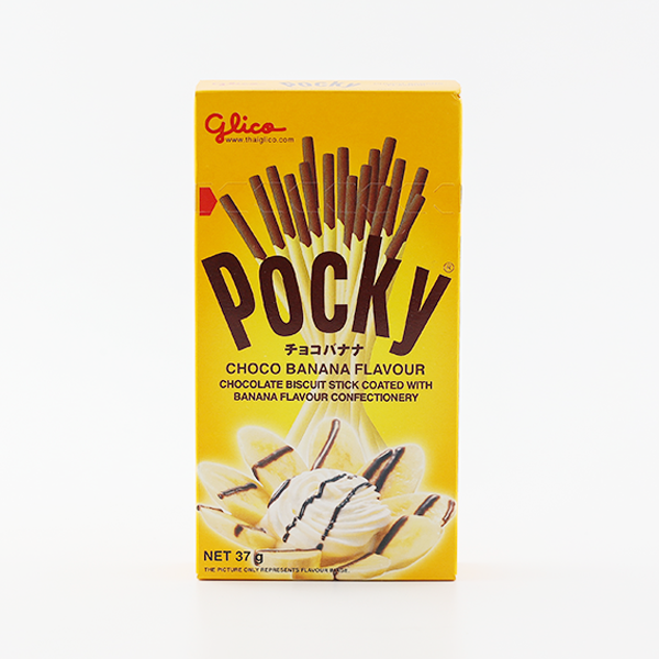 Glico Pocky Chocolate Banana Biscuit Sticks 37g