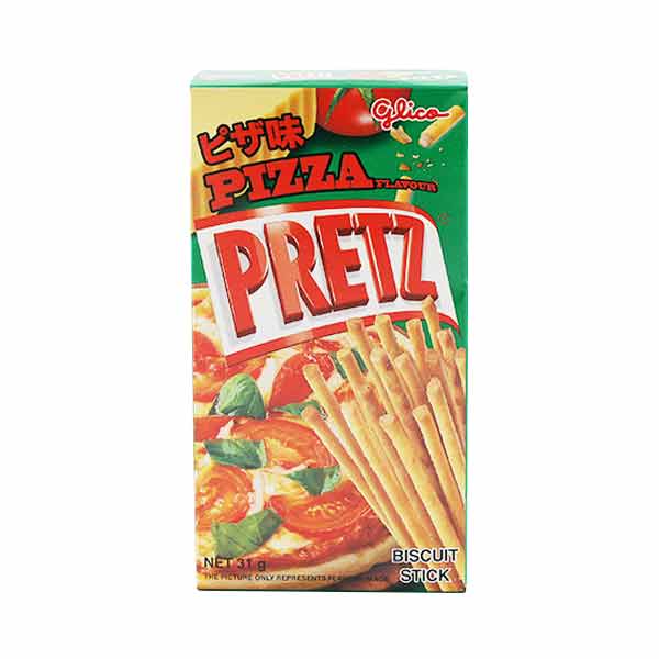 Glico Pretz Pizza Flavor Biscuit Sticks 31g