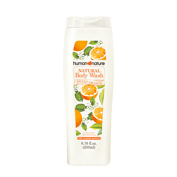 Human Nature Natural Body Wash Sweet Orange 200ml