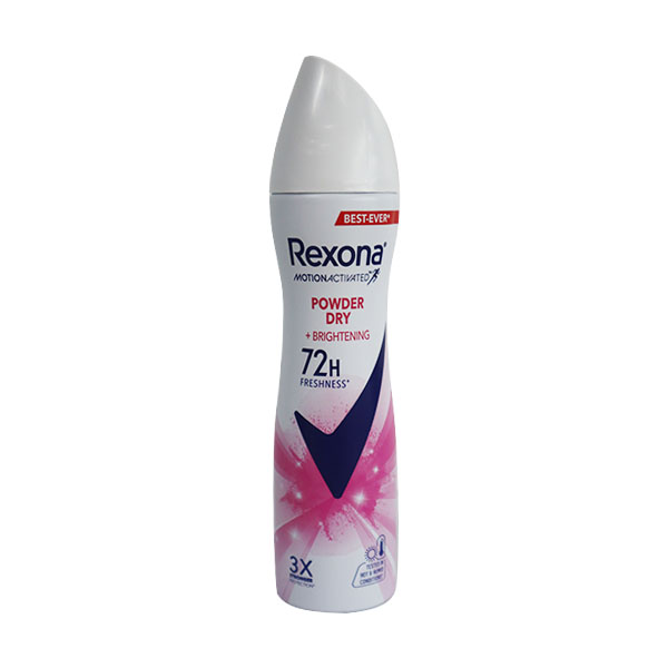 Rexona Women Powder Dry + Brightening Deo Spray 135ml