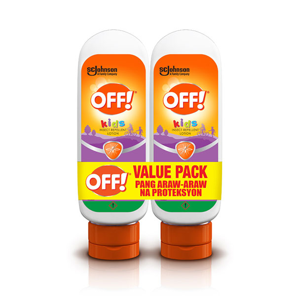 Off Lotion Mosquito Repellent Kids Twin Pack (100ml x 2)