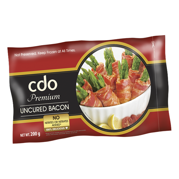 Cdo Premium Bacon Uncured 200G