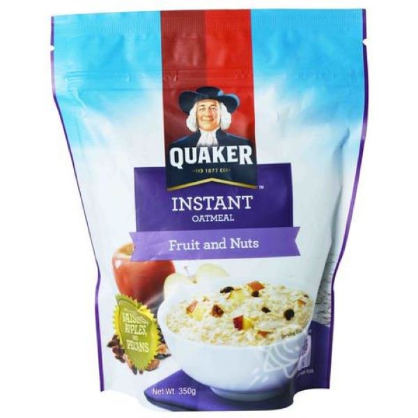 Quaker Instant Fruit and Nut 350g