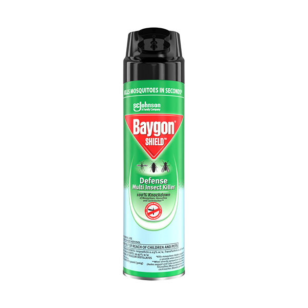 Baygon Shield Defense Multi-Insect Killer 500ml