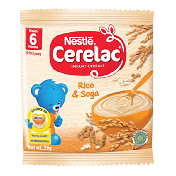 Cerelac Rice And Soya 20G