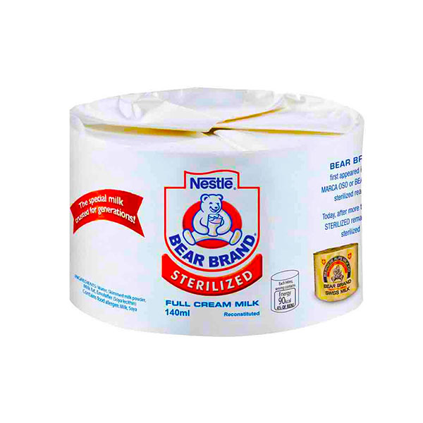 Bear Brand Sterilized Tin 140ml