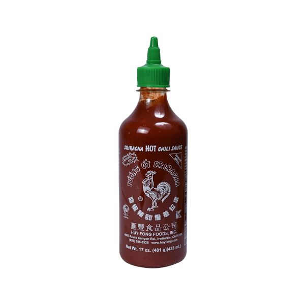 Huy Fong Sriracha Hot Chili Sauce 481G