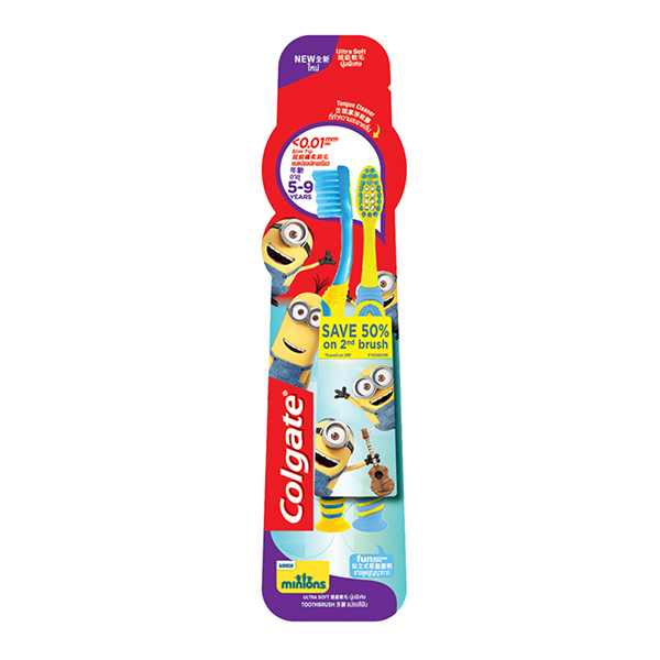 Colgate Youth Minions 5-9 Twin Extrasoft