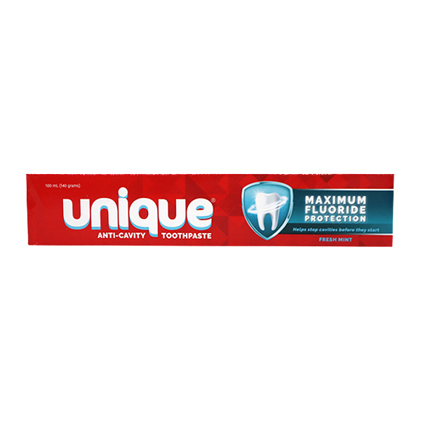Unique Maximum Fluoride Protection Fresh Mint 100ml