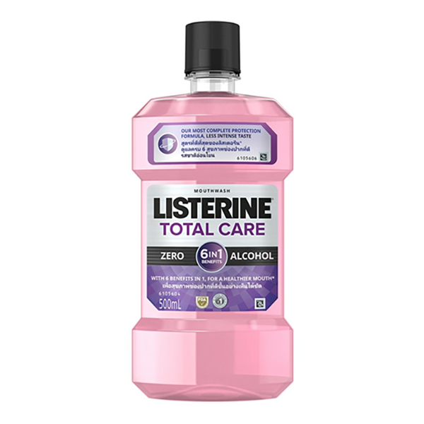 Listerine Total Care Zero Mouthwash 500Ml