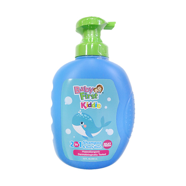 Baby First Kiddie Milky Fresh 2-in-1 Shampoo & Body Wash