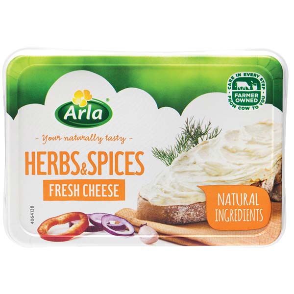 Arla Cream Cheese Herbs & Spices 150g
