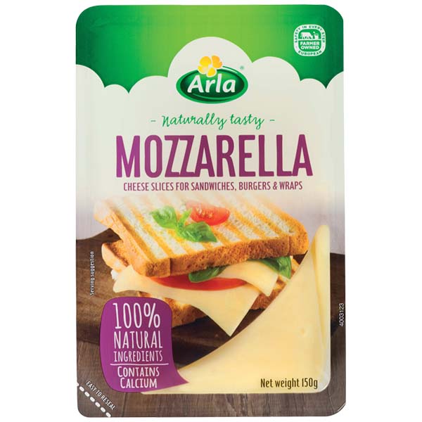 Arla Natural Mozzarella Slices 150g