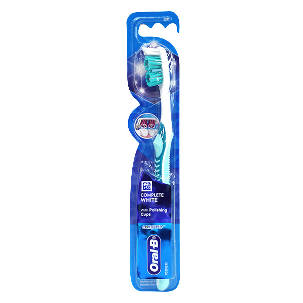 Oral-B Complete White Softy Toothbrush with Polishing Cups
