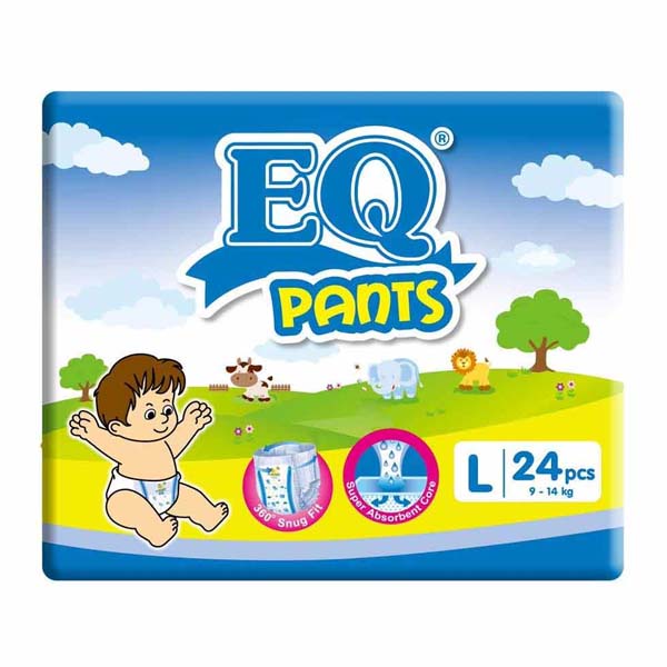 EQ Pants Big Pack Large 24pcs
