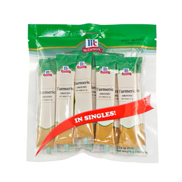 McCormick Turmeric Ground Singles 3g
