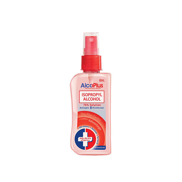 AlcoPlus Isopropyl Alcohol 70% Spray 60ml