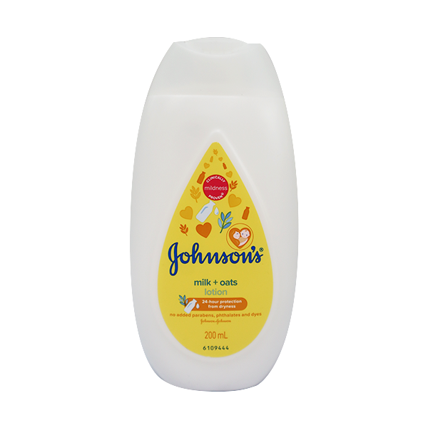 Johnson's Milk + Oats Lotion 200ml