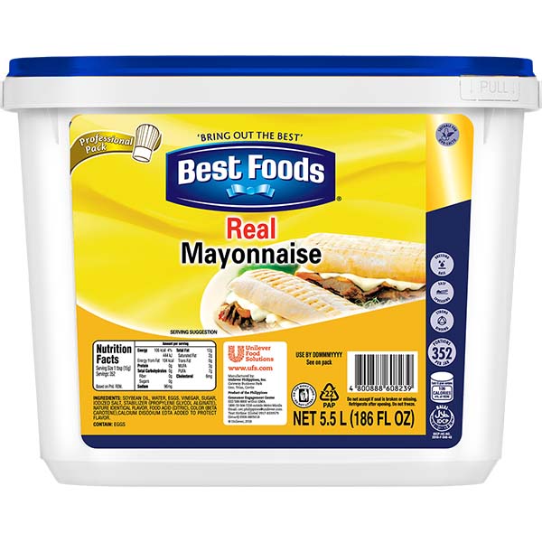 Best Foods Real Mayonnaise 5.5L