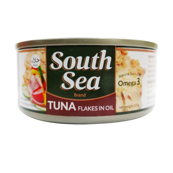 South Sea Tuna Flakes in Oil 155g