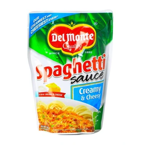Del Monte Creamy & Cheesy Spaghetti Sauce Sup Royce 500g