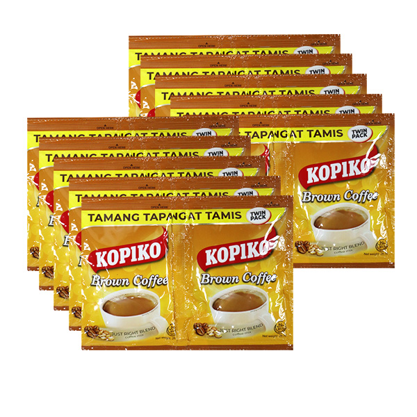 Kopiko Brown Twin Pack Coffee Mix 26.5g
