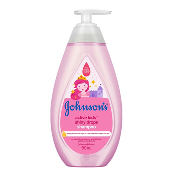 Johnson's Active Kids Shiny Drops Shampoo 500ml