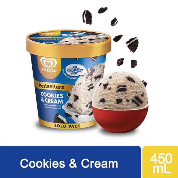 Selecta Cookies & Cream 450ml