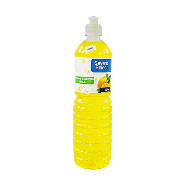 Savers Select Dishwashing Liquid Lemon 1L/20