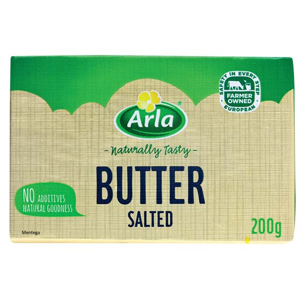 Arla Salted Butter 200g