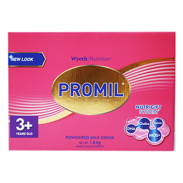 Wyeth Promil 3+ Years Old Powdered Milk Drink 1.8kg