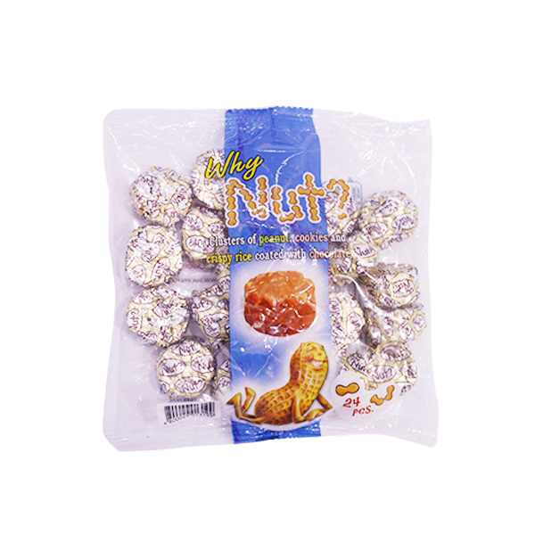 Choc Nut Peanut Milk Chocolate 24pcs