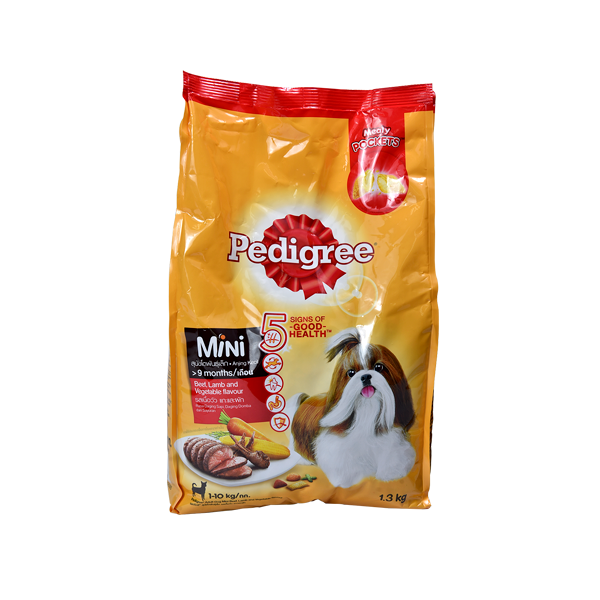 Pedigree Dry Mini Beef Lamb & Vegetables 1.3Kg
