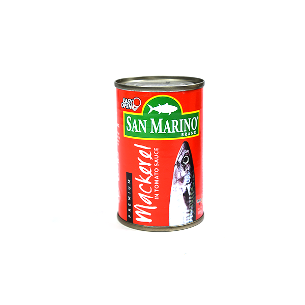 San Marino Premium Mackerel in Tomato Sauce Easy Open Can 165g