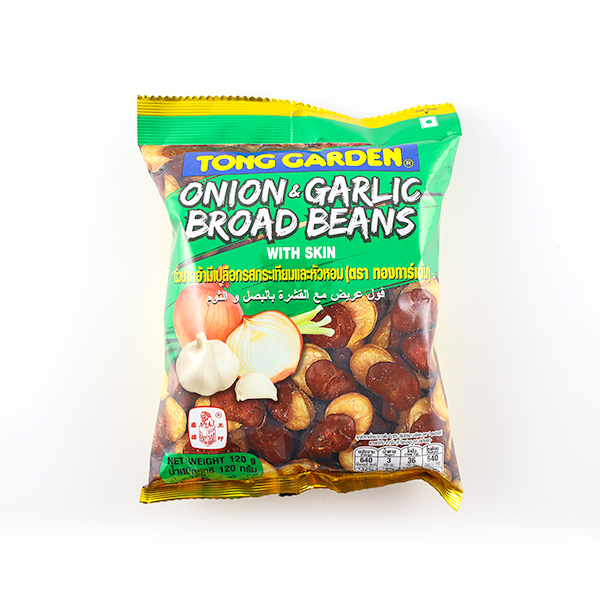 Tong Garden Onion & Garlic Broad Beans with Skin 120g