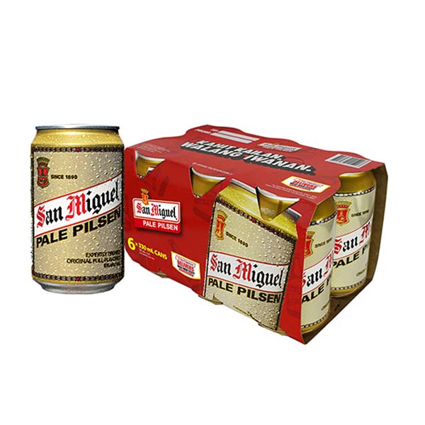 San Miguel Pale Pilsen Can 330ml